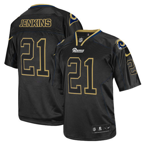 Women's Game Deacon Jones Nike Jersey Black - #75 Fashion NFL Los Angeles Rams